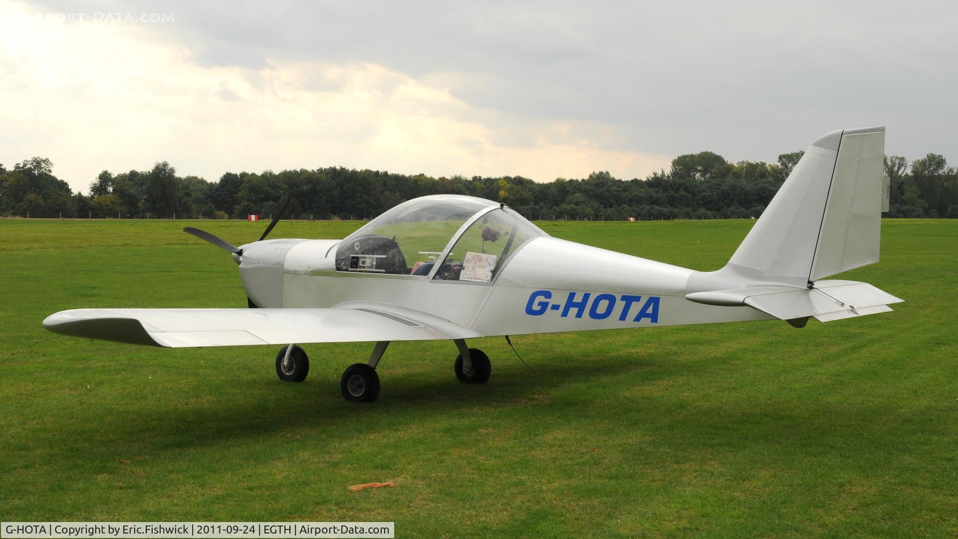 G-HOTA, 2009 Cosmik EV-97 TeamEurostar UK C/N 3318, G-HOTA at the glorious Shuttleworth Uncovered Air Display, September 2011