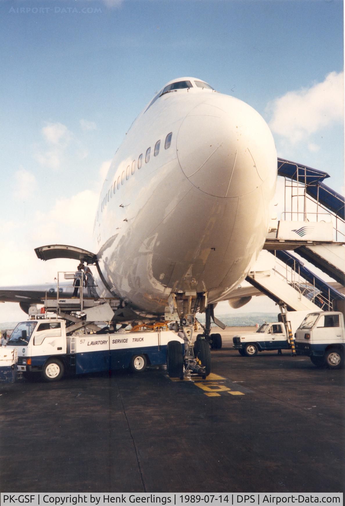 PK-GSF, 1982 Boeing 747-2U3B C/N 22769, Garuda Indonesia