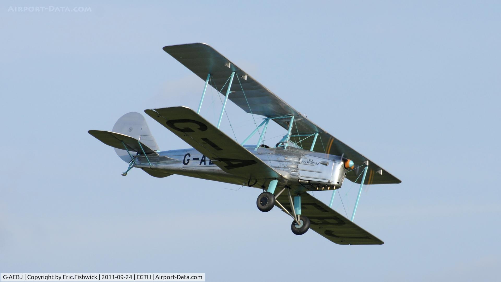 G-AEBJ, 1936 Blackburn B.2 Series 1 C/N 6300/8, 44. G-AEBJ at the glorious Shuttleworth Uncovered Air Display, September 2011