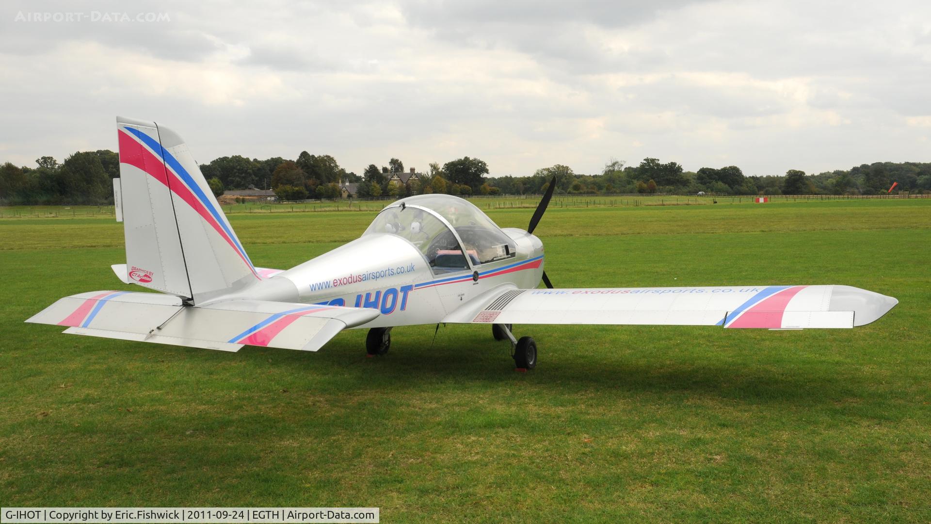 G-IHOT, 2004 Cosmik EV-97 TeamEurostar UK C/N 2007, 2. G-IHOT at the glorious Shuttleworth Uncovered Air Display, September 2011