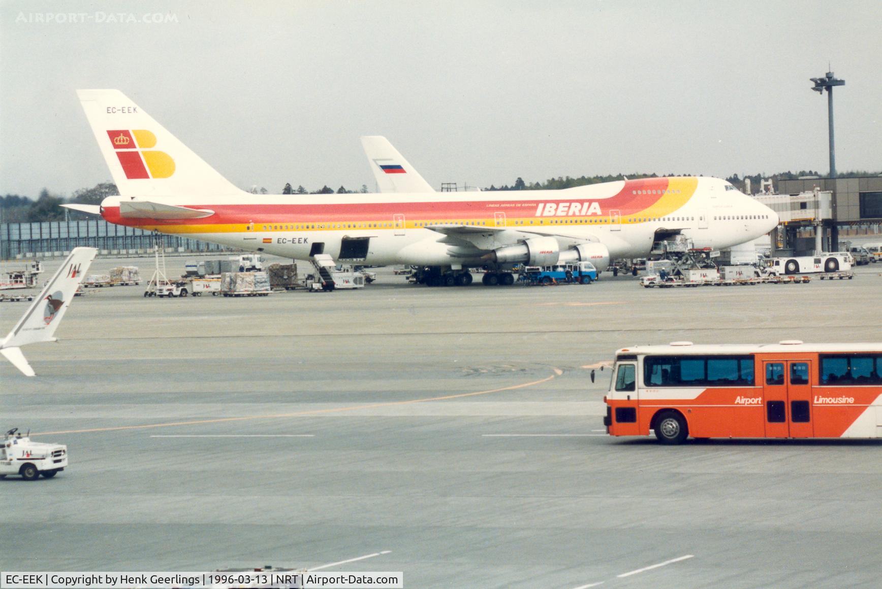 EC-EEK, 1988 Boeing 747-256B C/N 24071, Iberia
