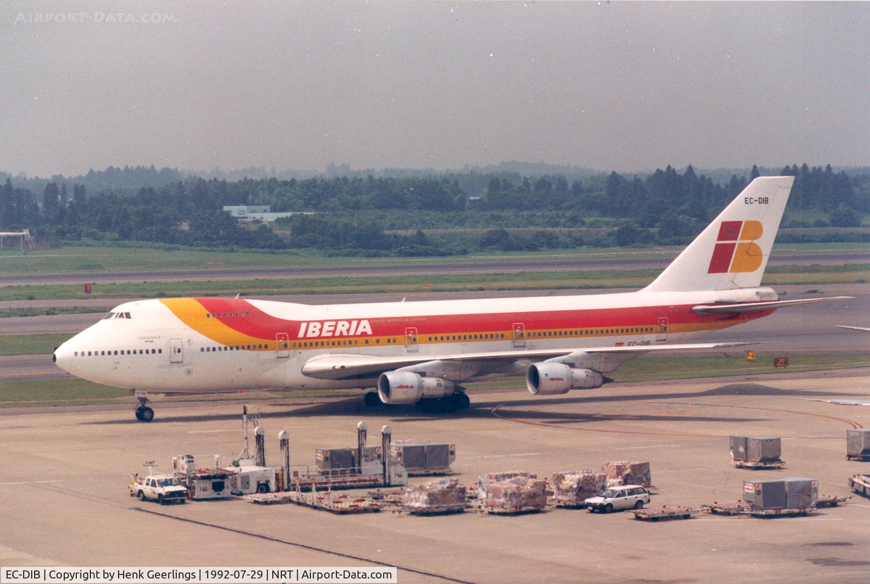EC-DIB, 1980 Boeing 747-256B C/N 22239, Iberia