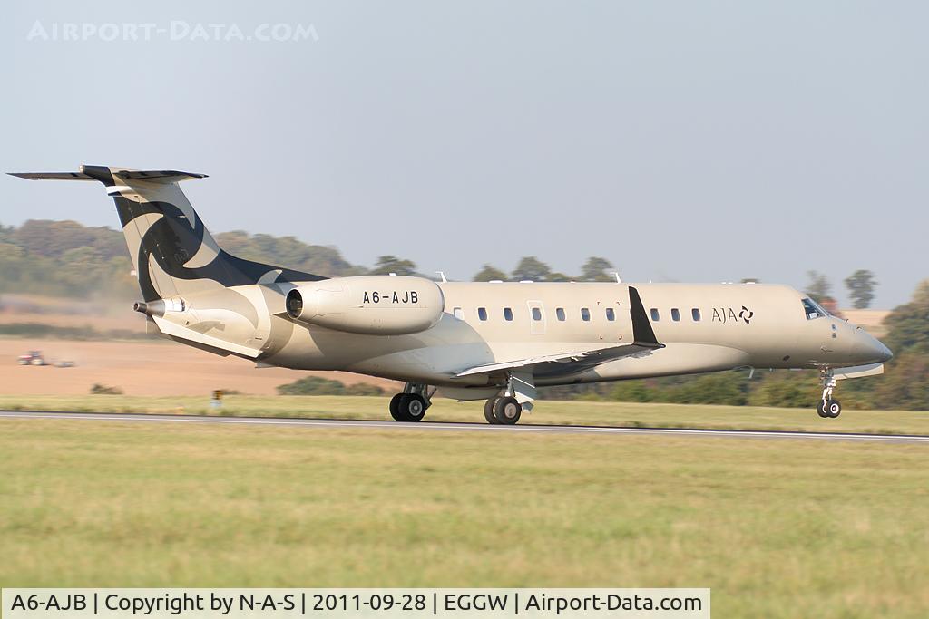 A6-AJB, 2009 Embraer ERJ-135BJ Legacy 600 C/N 14501098, Departing