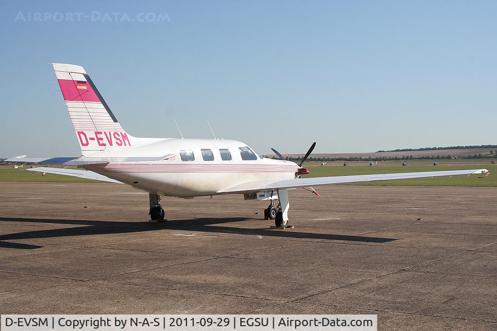 D-EVSM, Piper PA-46-350P Malibu Mirage C/N 4622072, Visitor