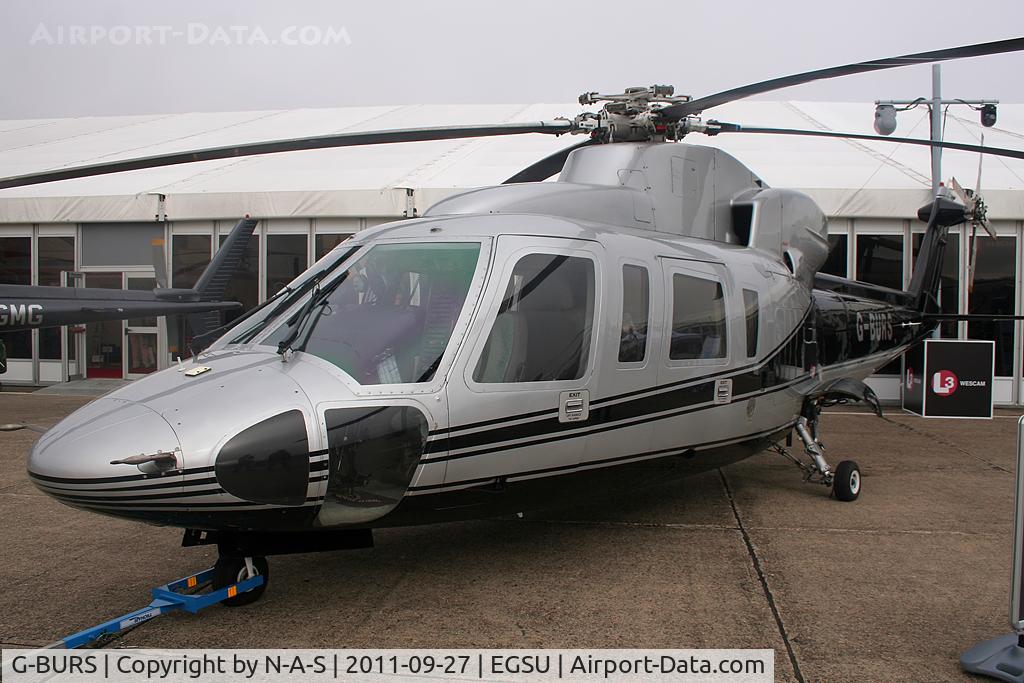 G-BURS, 1980 Sikorsky S-76A C/N 760040, Static