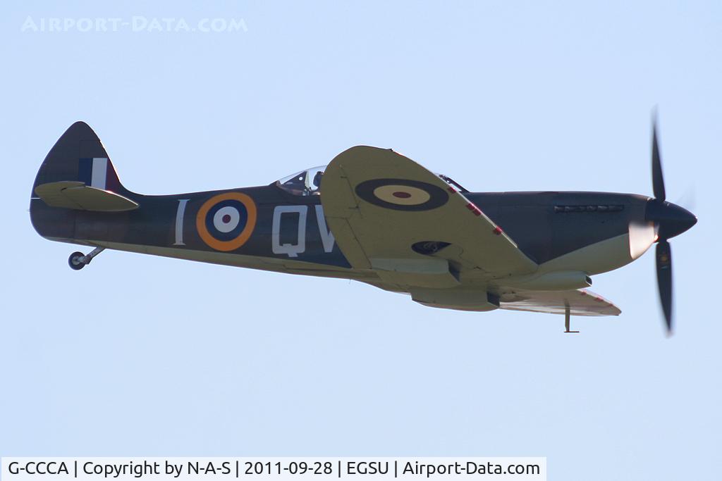 G-CCCA, 1944 Supermarine 509 Spitfire TR.IXc C/N CBAF.9590, Based