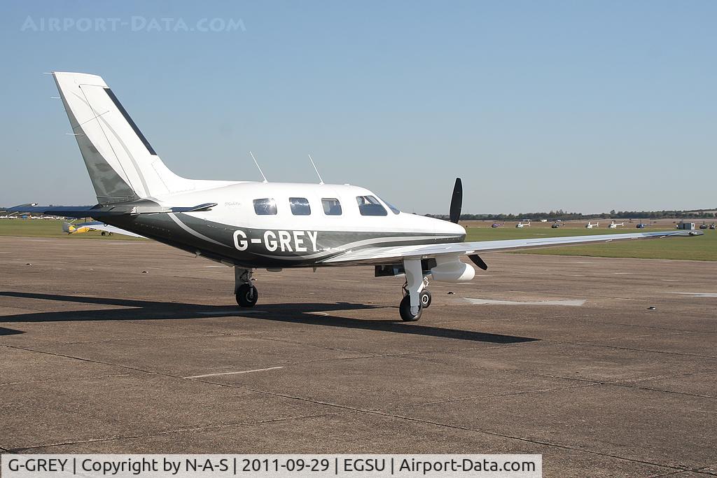 G-GREY, 1998 Piper PA-46-350P Malibu Mirage C/N 4636155, Visitor
