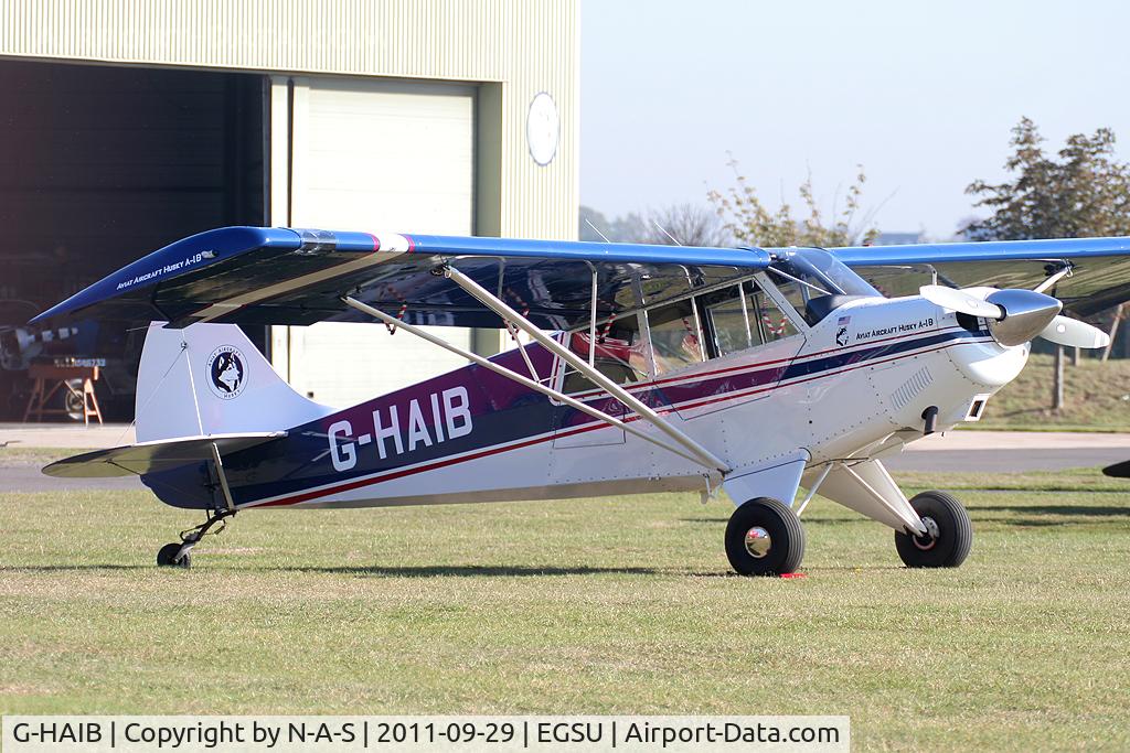 G-HAIB, 2004 Aviat A-1B Husky C/N 2255, Visiting