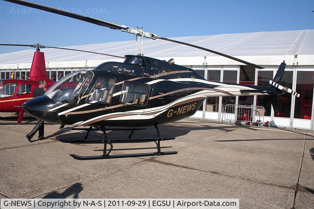 G-NEWS, 1978 Bell 206B JetRanger III C/N 2547, Static