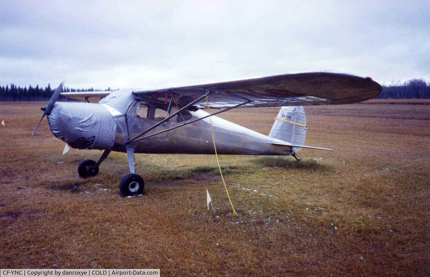CF-YNC, 1947 Cessna 140 C/N 13631, CF-YNC  no longer belong to me , I owned it in early 90's