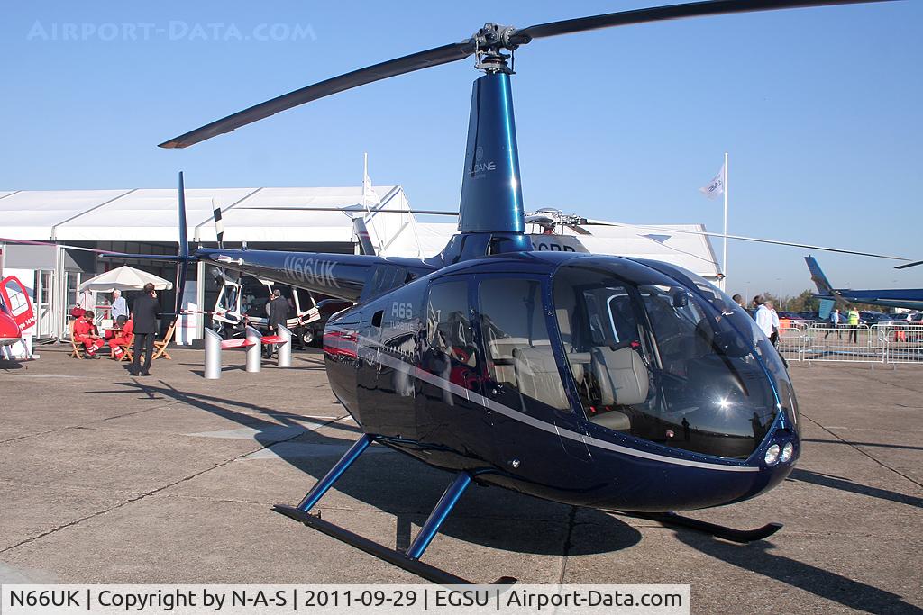N66UK, 2011 Robinson R66 Turbine C/N 0017, Static
