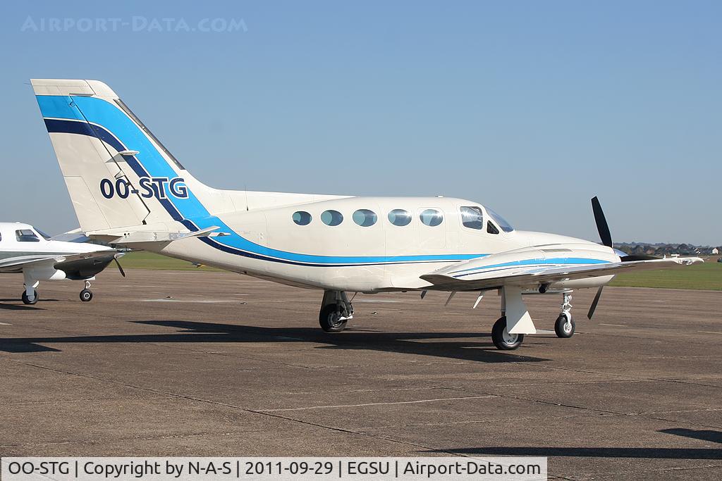 OO-STG, 1980 Cessna 421C Golden Eagle C/N 421C0879, Visitor