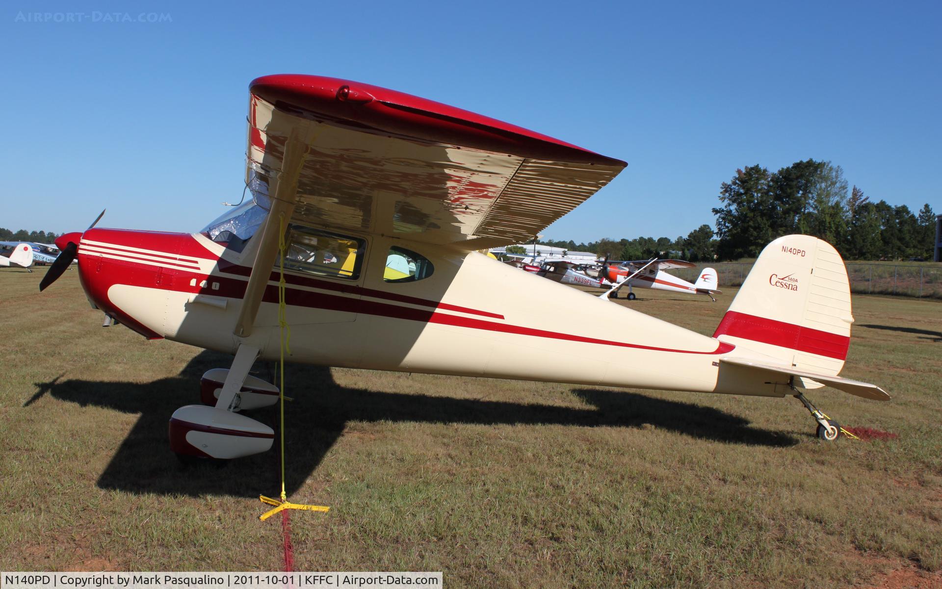 N140PD, 1950 Cessna 140A C/N 15414, Cessna 140A