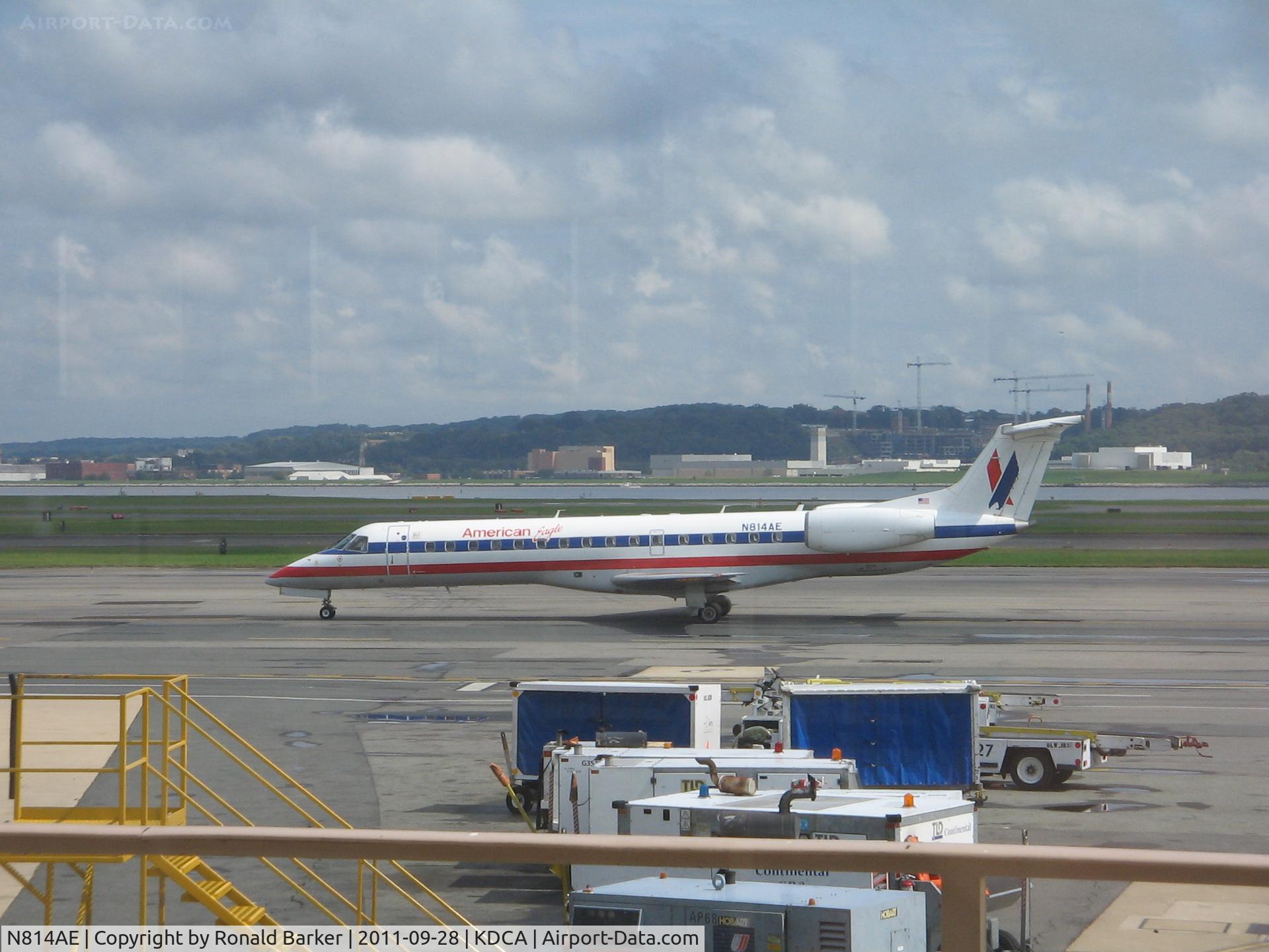 N814AE, 2001 Embraer ERJ-140LR (EMB-135KL) C/N 145541, DCA, VA