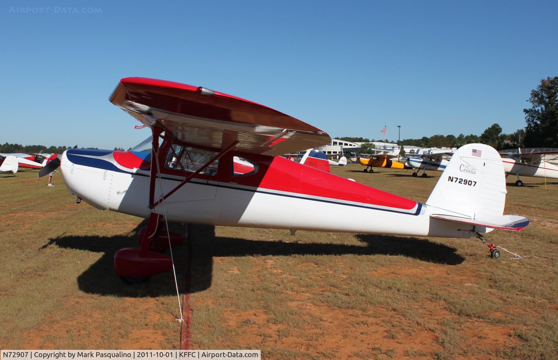 N72907, 1946 Cessna 140 C/N 10101, Cessna 140