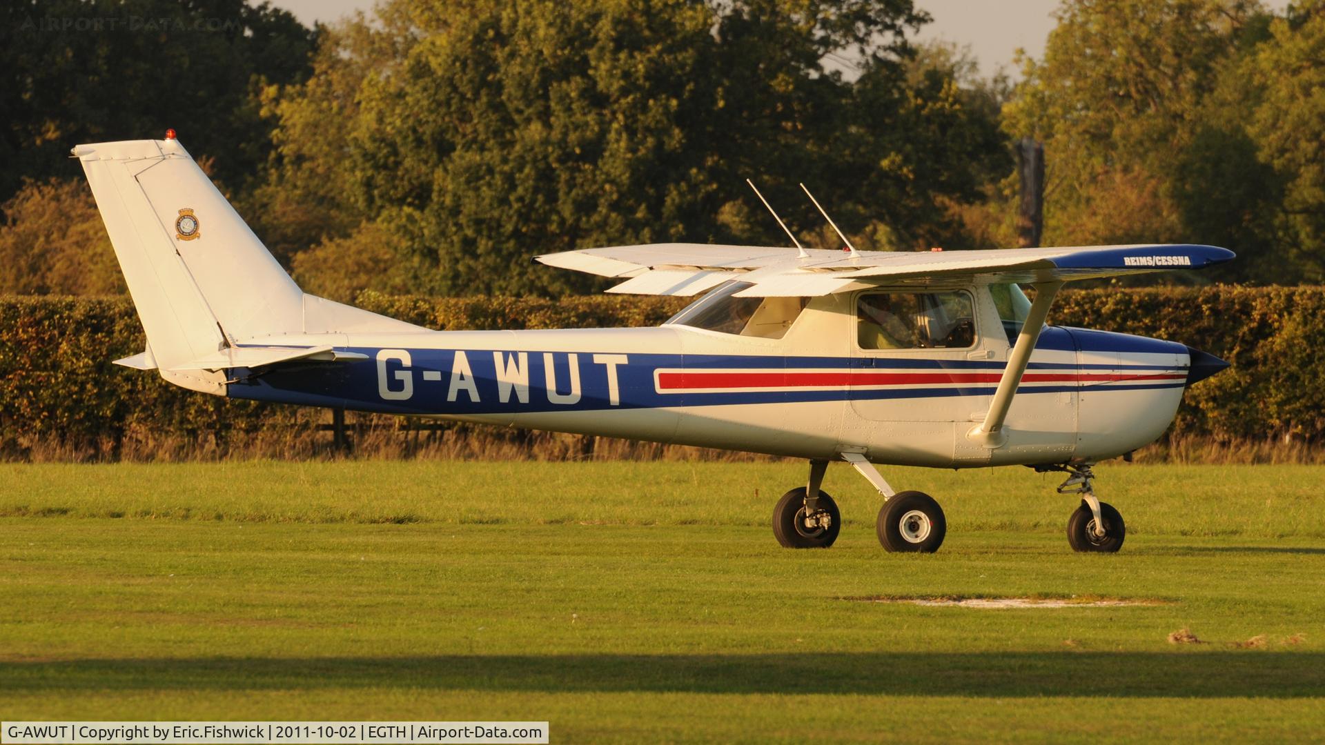 G-AWUT, 1968 Reims Cessna F150J C/N 0405, 2. G-AWUT at Shuttleworth Autumn Air Display, October, 2011