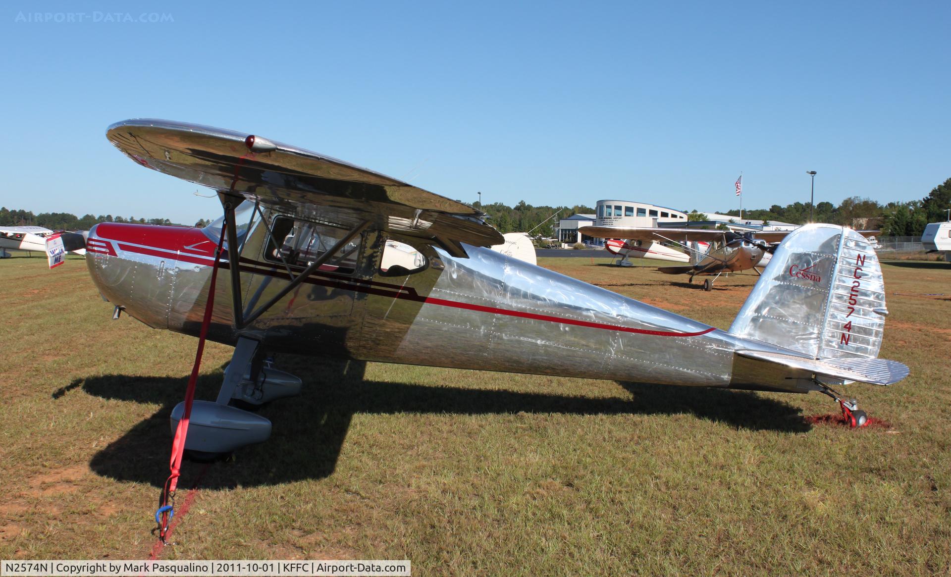 N2574N, 1947 Cessna 140 C/N 12833, Cessna 140
