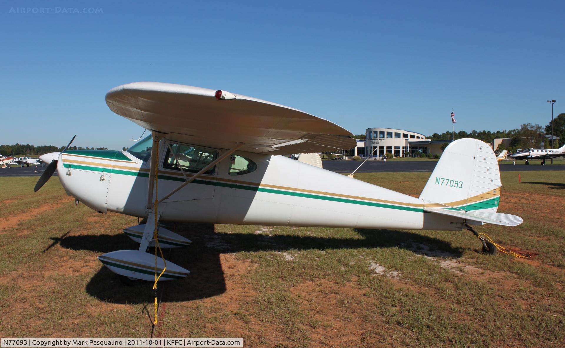 N77093, 1946 Cessna 140 C/N 11551, Cessna 140