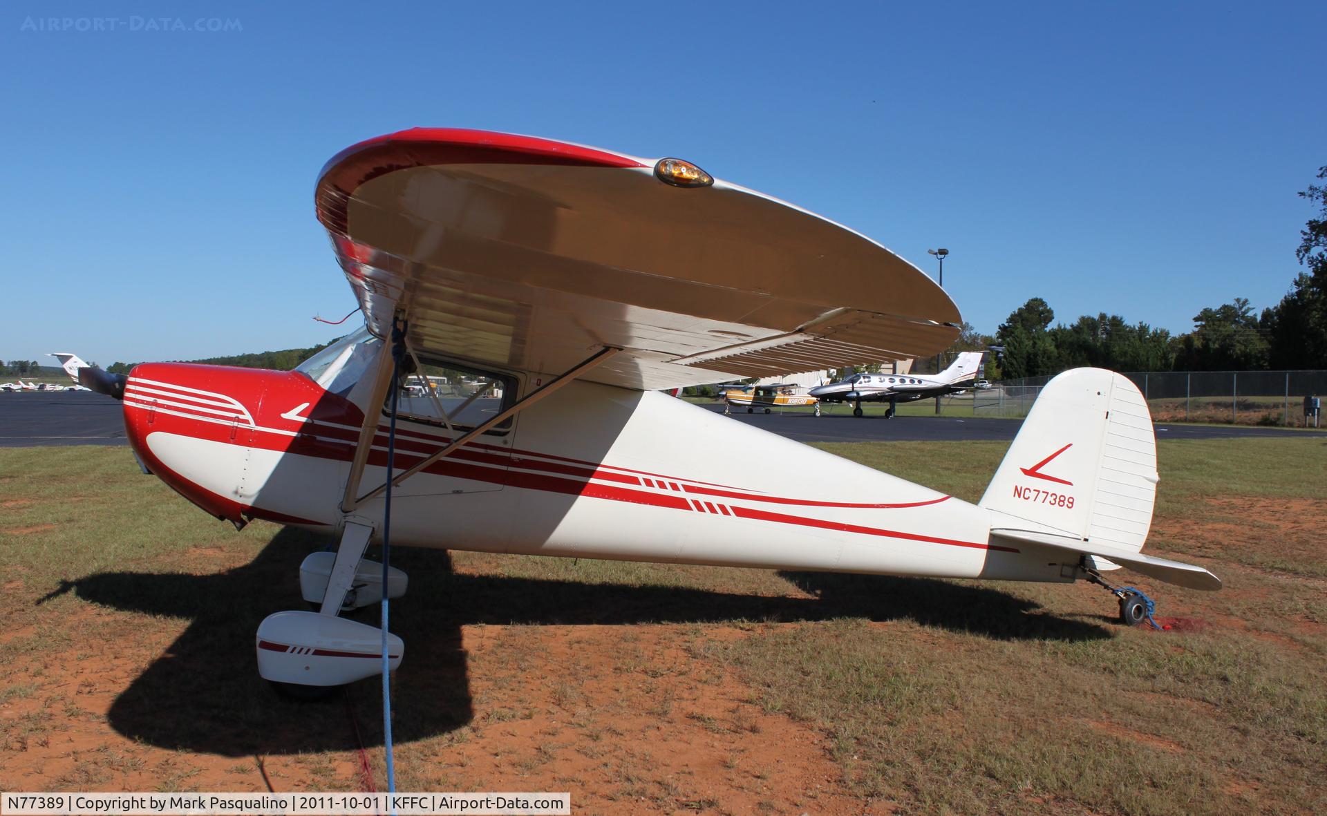 N77389, 1946 Cessna 120 C/N 11830, Cessna 120