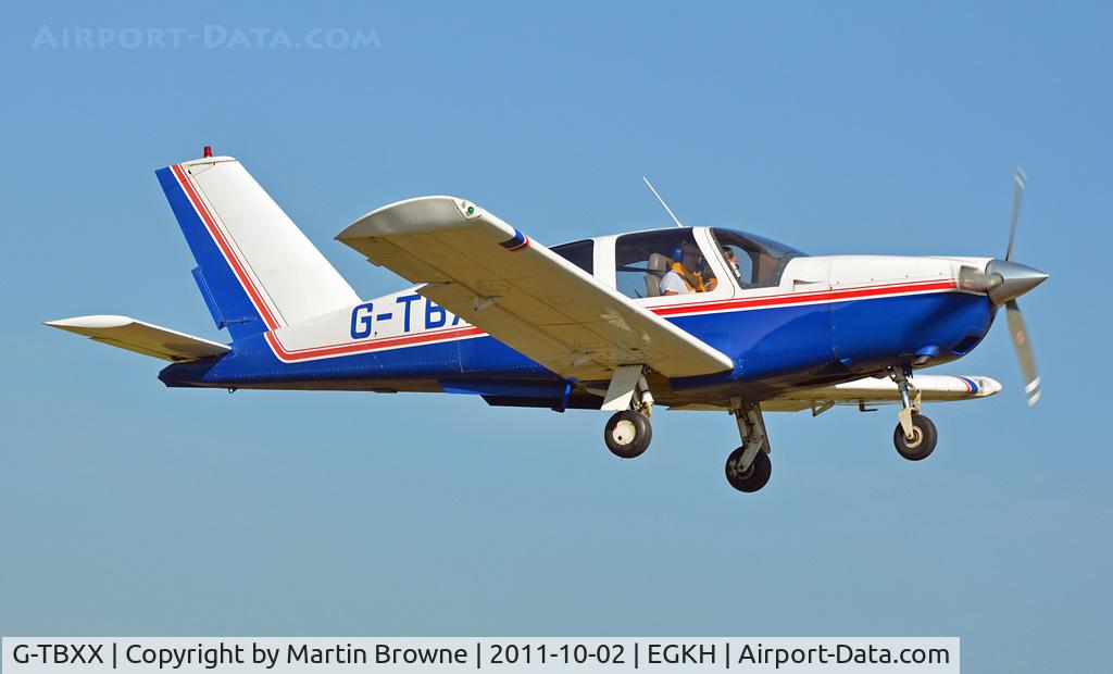 G-TBXX, 1982 Socata TB-20 Trinidad C/N 276, SHOT AT HEADCORN