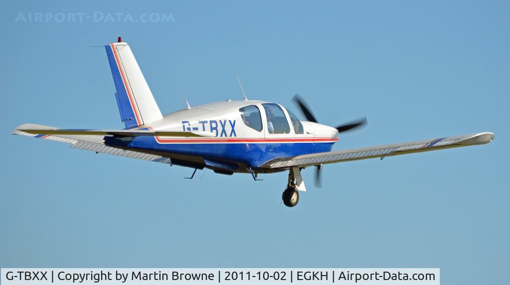 G-TBXX, 1982 Socata TB-20 Trinidad C/N 276, SHOT AT HEADCORN