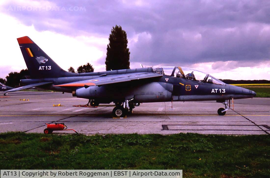 AT13, Dassault-Dornier Alpha Jet 1B C/N B13/1039, 1990's.