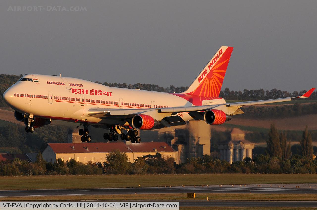 VT-EVA, 1996 Boeing 747-437 C/N 28094, Air India