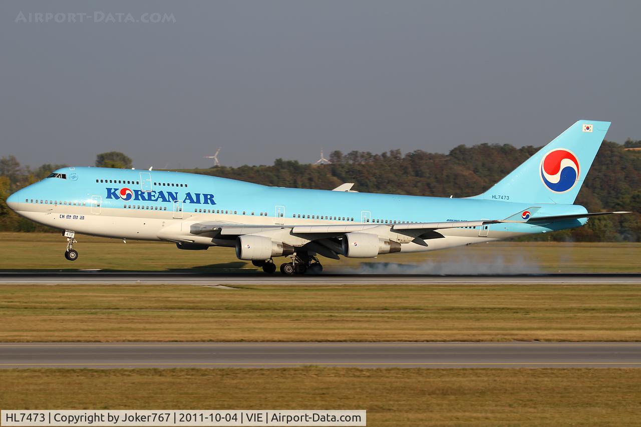 HL7473, 1996 Boeing 747-4B5 C/N 28335, Korean Air