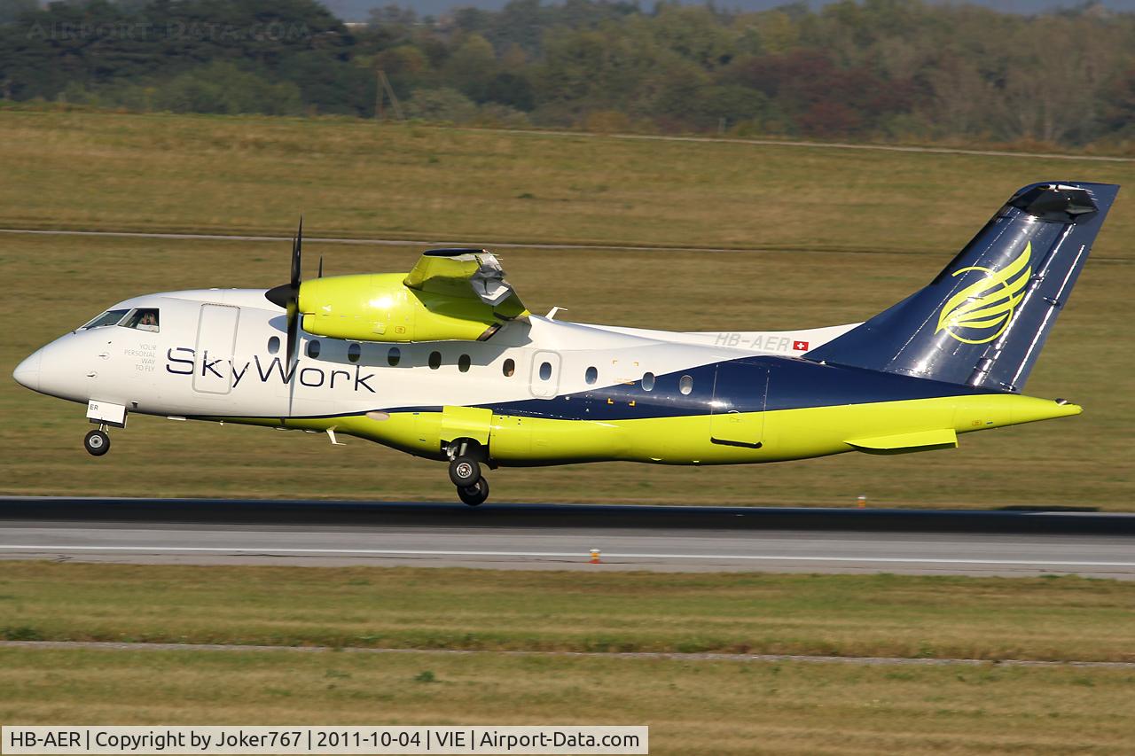HB-AER, 1996 Dornier 328-110 C/N 3066, SkyWorks Airlines