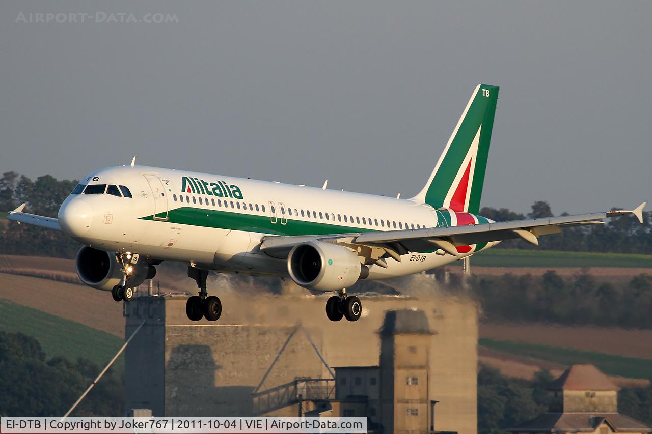 EI-DTB, 2009 Airbus A320-216 C/N 3815, Alitalia