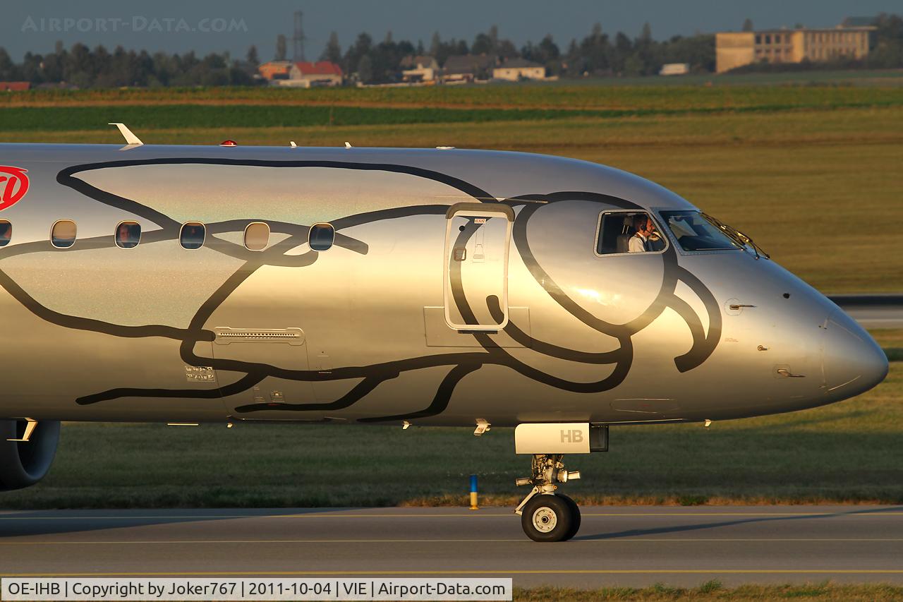 OE-IHB, 2009 Embraer 190LR (ERJ-190-100LR) C/N 19000294, NIKI