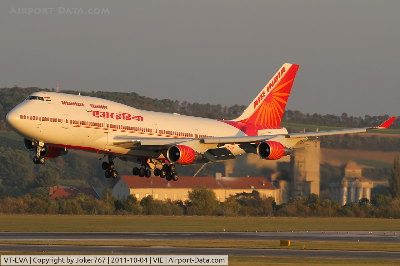 VT-EVA, 1996 Boeing 747-437 C/N 28094, Air India