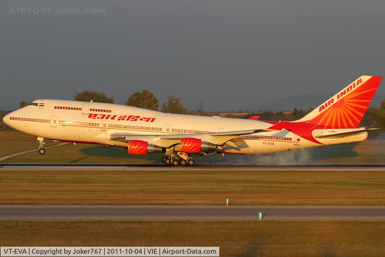 VT-EVA, 1996 Boeing 747-437 C/N 28094, Air India