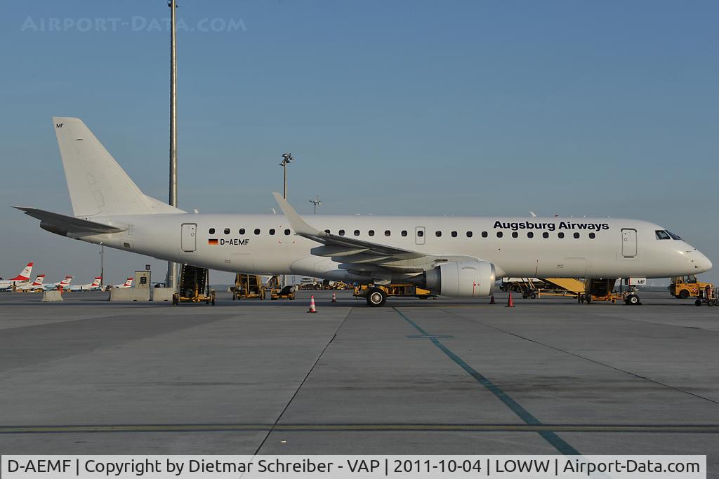 D-AEMF, 2009 Embraer 190AR (ERJ-190-100IGW) C/N 19000310, Augsburg Airways Embraer 195