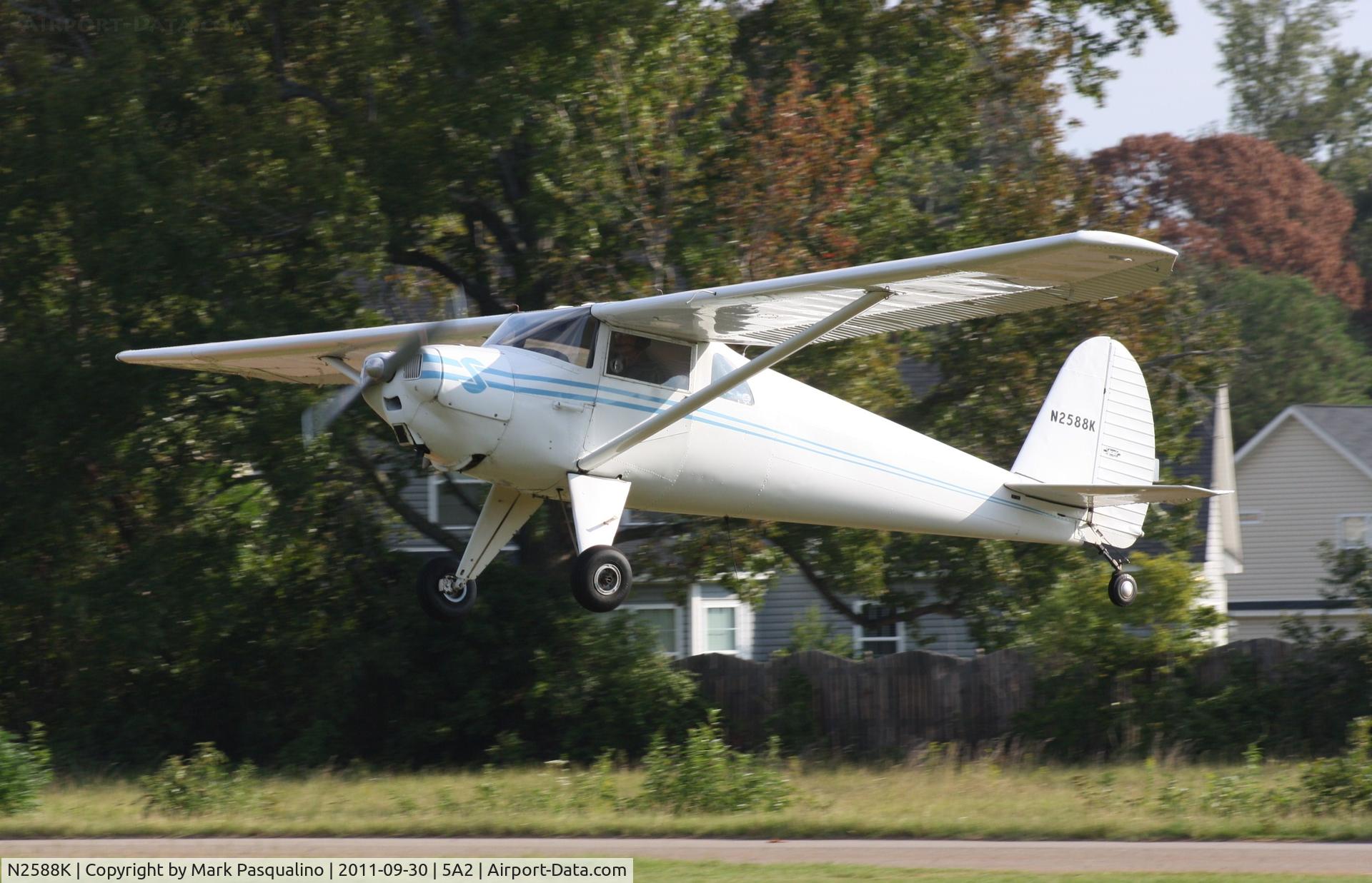 N2588K, 1947 Luscombe 8A C/N 5315, Luscombe 8A