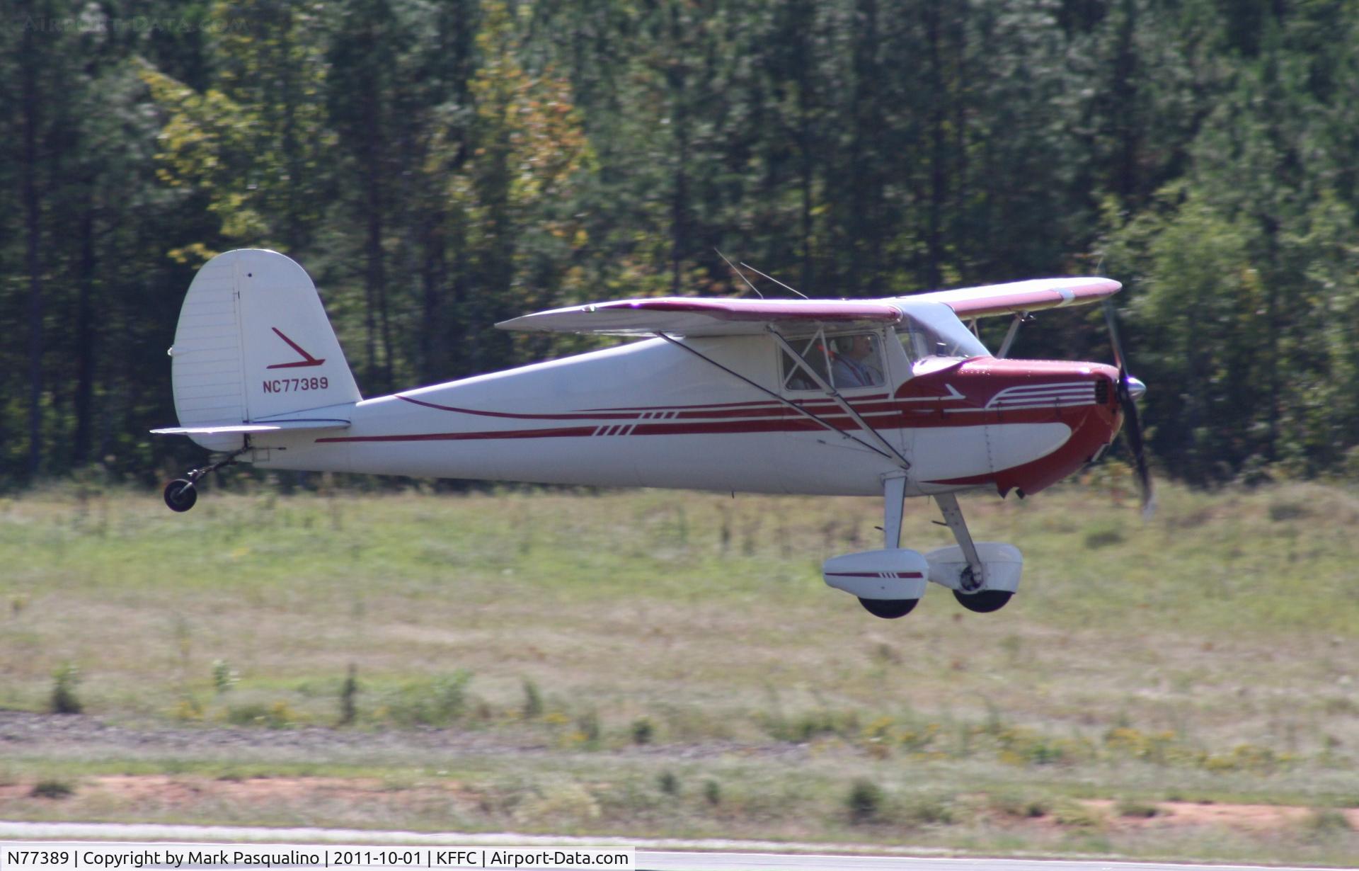 N77389, 1946 Cessna 120 C/N 11830, Cessna 120