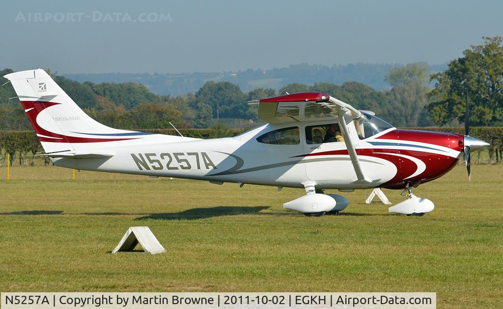 N5257A, Cessna 182T Skylane C/N 18282181, SHOT AT HEADCORN