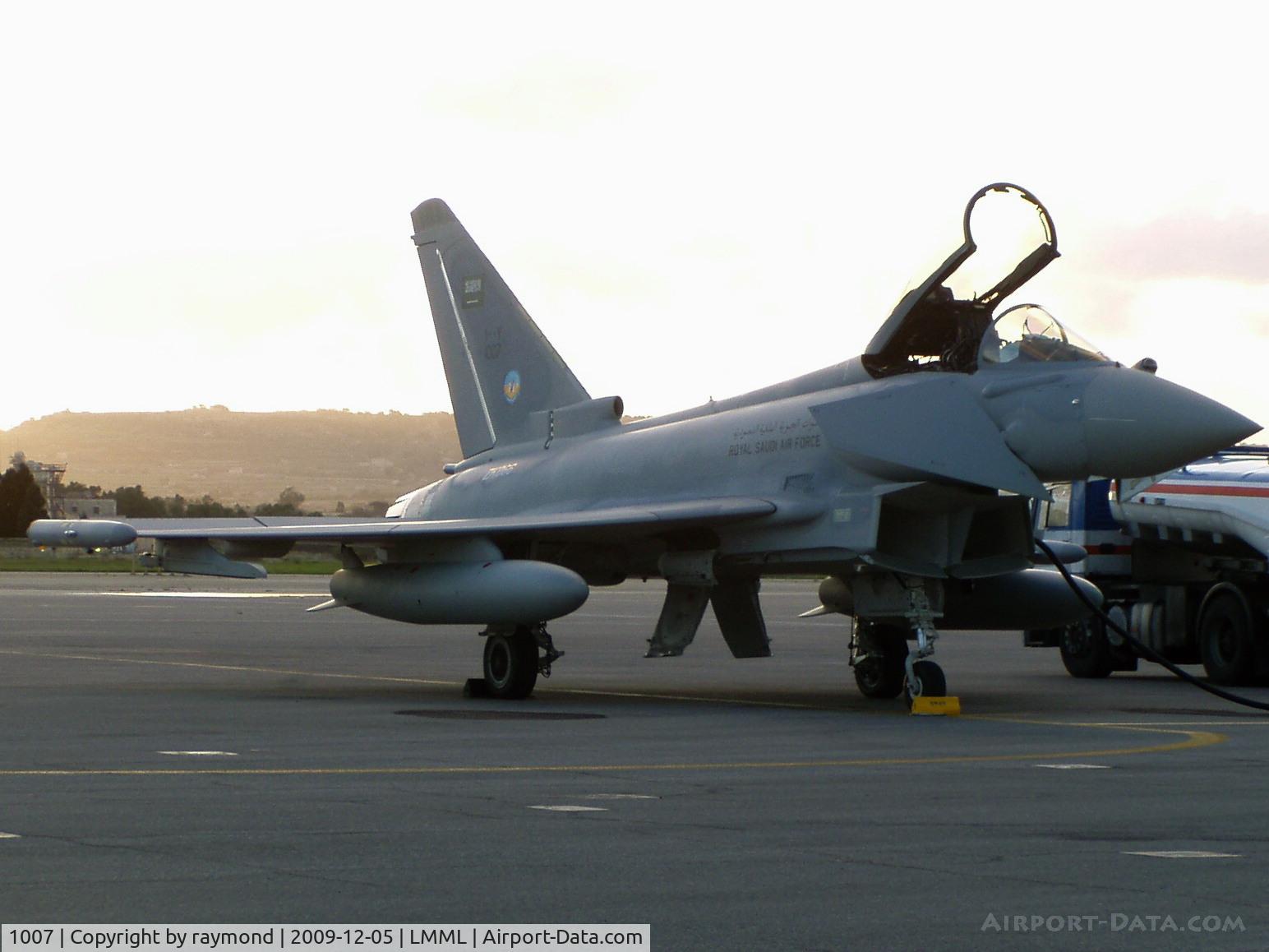 1007, 2009 Eurofighter EF-2000 Typhoon F2 C/N CS007/BS050/193, Typhoon ZK066(1007) Royal Saudi Air Force