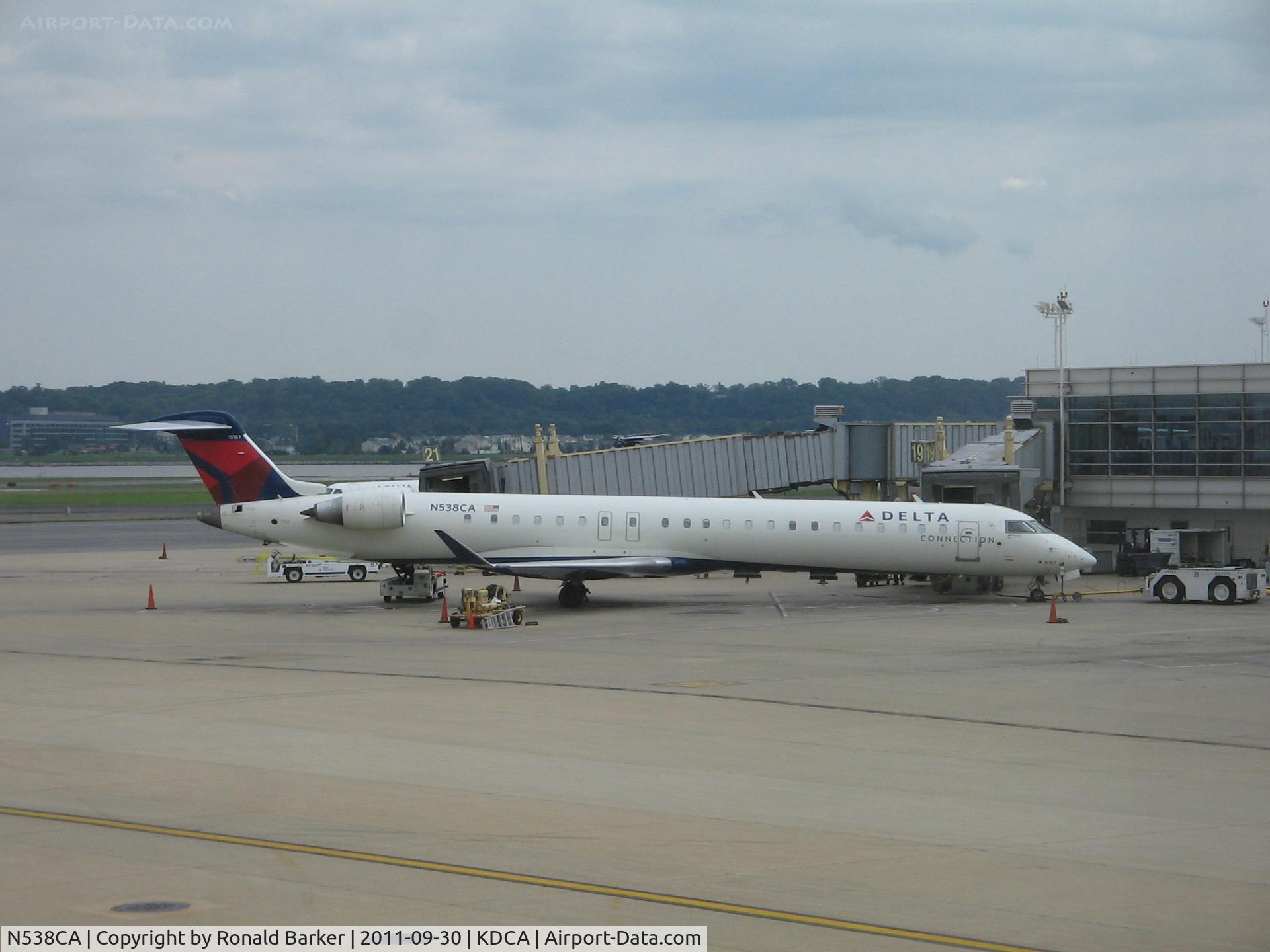 N538CA, 2008 Bombardier CRJ-900ER (CL-600-2D24) C/N 15157, DXCA, VA