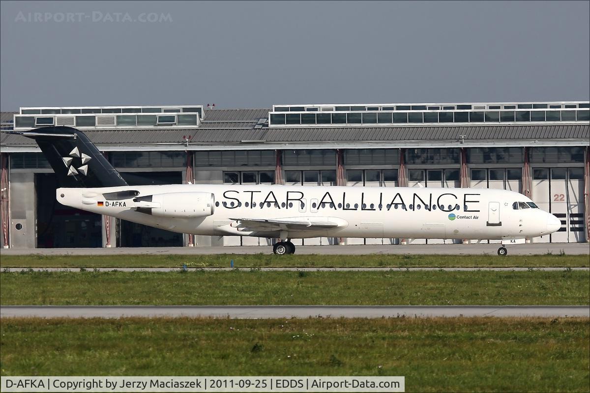 D-AFKA, 1994 Fokker 100 (F-28-0100) C/N 11517, Fokker 100 (F-28-0100