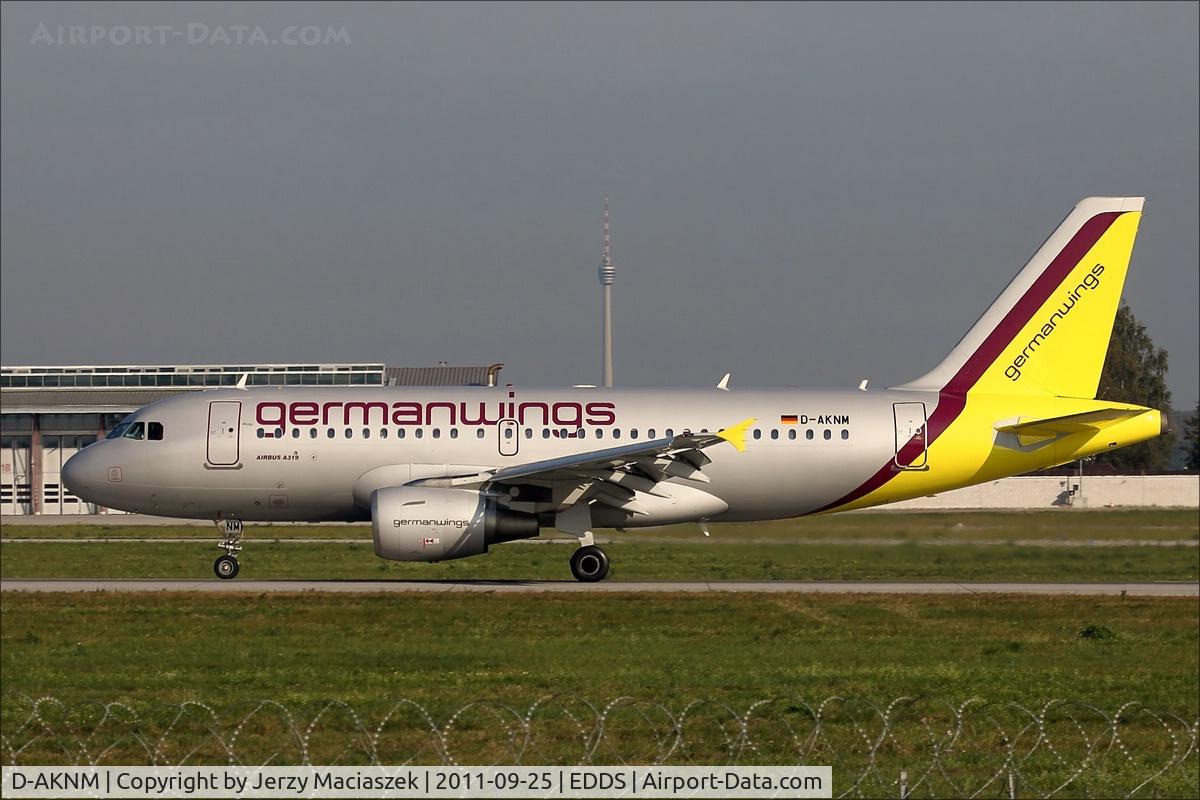 D-AKNM, 1999 Airbus A319-112 C/N 1089, Airbus A319-112