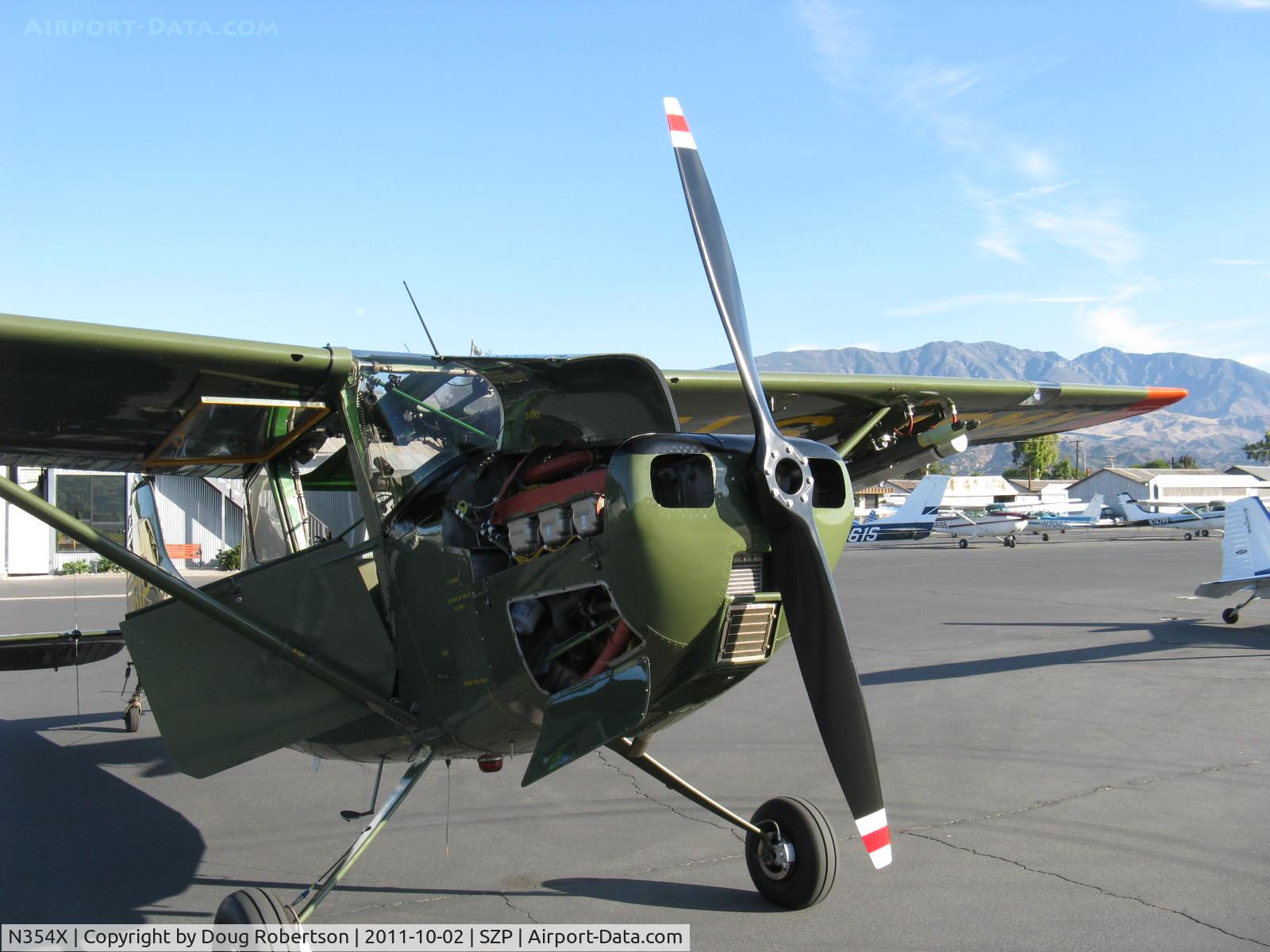 N354X, 1957 Cessna L-19E Bird Dog C/N 24512, 1957 Cessna L-19E BIRD DOG, Continental O-470-11B 213 Hp, fixed pitch prop, 1st L-19 delivered to front lines in Korean War 16 Feb. 1951. So many ordered-price dropped to near $13,000 each.