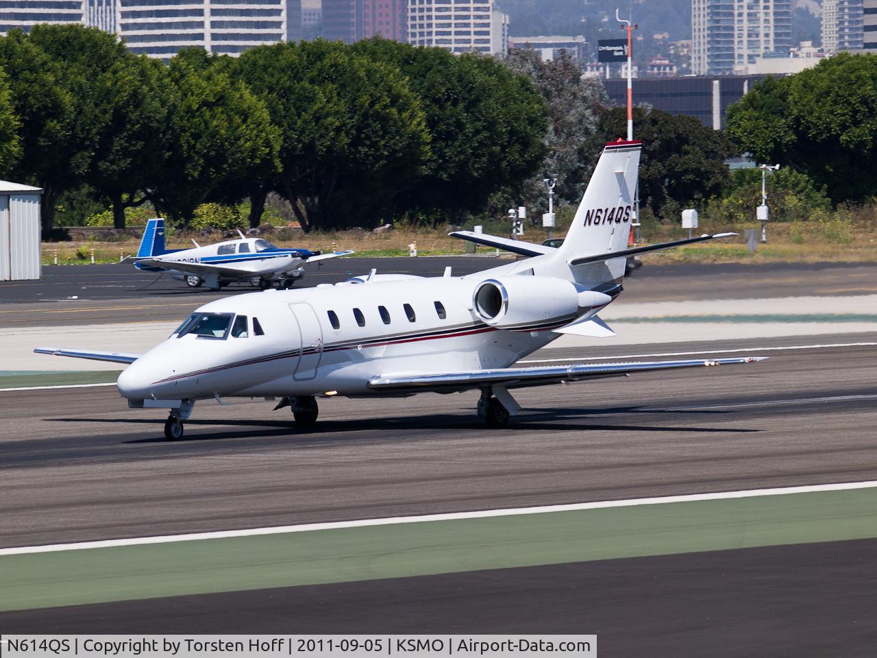 N614QS, 2005 Cessna 560XL Citation XLS C/N 560-5580, N614QS departing from RWY 21