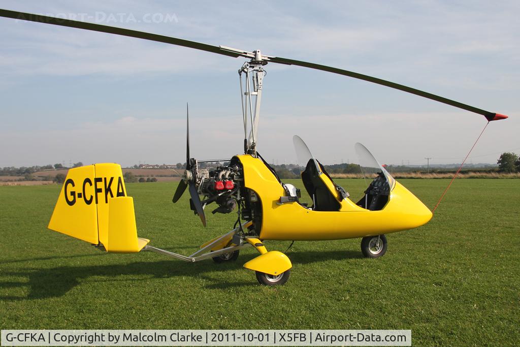 G-CFKA, 2008 Rotorsport UK MT-03 C/N RSUK/MT-03/051, Rotorsport UK MT-03 at Fishburn Airfield, UK in October 2011.