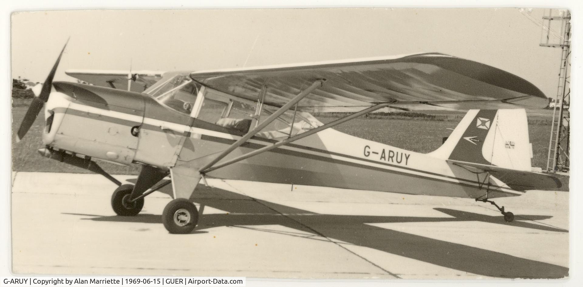 G-ARUY, 1962 Auster J-1N Alpha Alpha C/N 3394, Used as a trainer in both Jersey and Guernsey