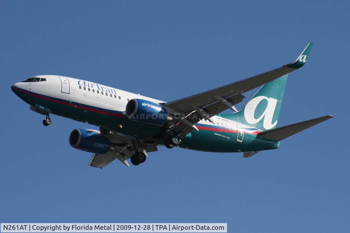 N261AT, 2005 Boeing 737-76N C/N 32660, Air Tran 737