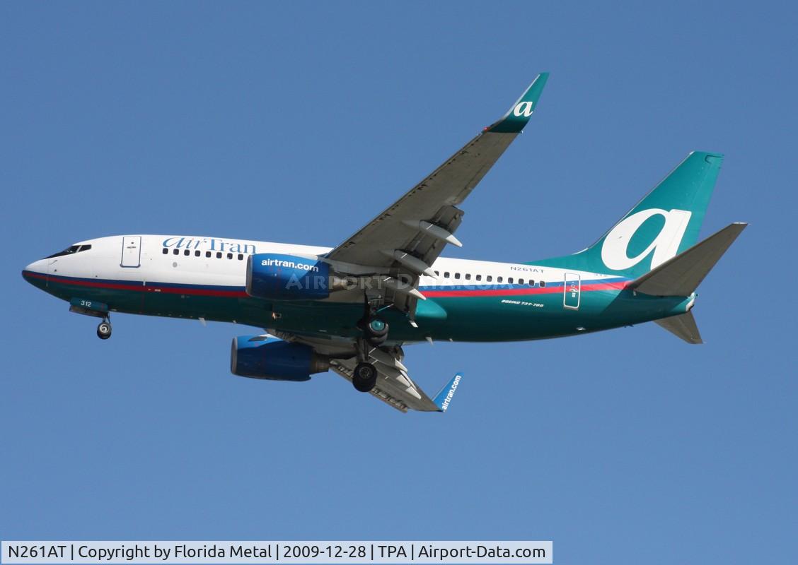 N261AT, 2005 Boeing 737-76N C/N 32660, Air Tran 737