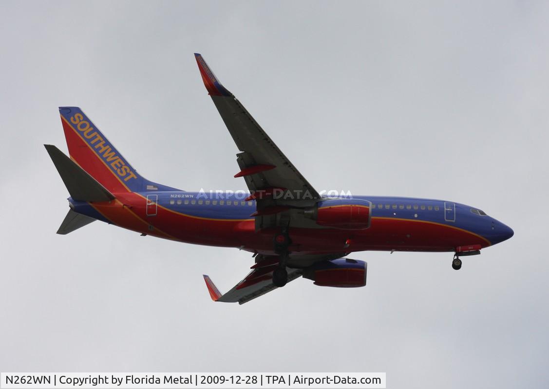 N262WN, 2006 Boeing 737-7H4 C/N 32519, Southwest 737