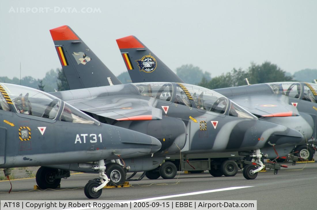 AT18, Dassault-Dornier Alpha Jet 1B C/N B18/1067, European Trainers Meet 2005.25 YEARS A-JET Grey camo