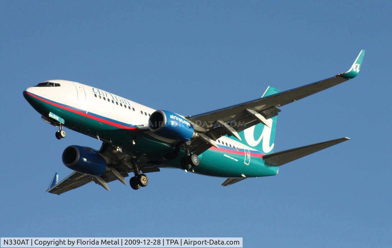 N330AT, 2007 Boeing 737-7BD C/N 36399, Air Tran 737